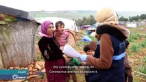 أورينت الإنسانية تنظم حملة توعية للوقاية من كورونا في إدلب - العيادة