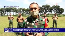 TNI Rutin Senam Ringan dan Berjemur untuk Tingkatkan Imunitas Tubuh