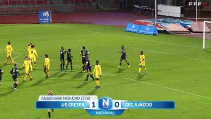 USCL 2-0 GFC Ajaccio J15 National FFF 19/20