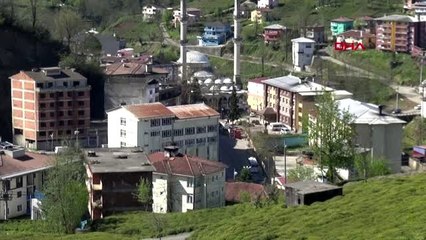 RİZE Karantina kararı alınan ilçede hazırlıklar başladı