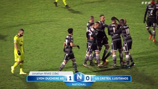 Lyon Duchere AS 3-2 USCL J21 National FFF 19/20