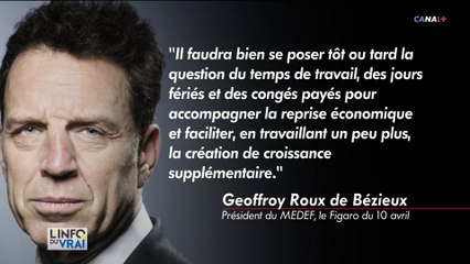 Redémarrage économique : les syndicats revendiquent l'augmentation du travail annoncé par le MEDEF