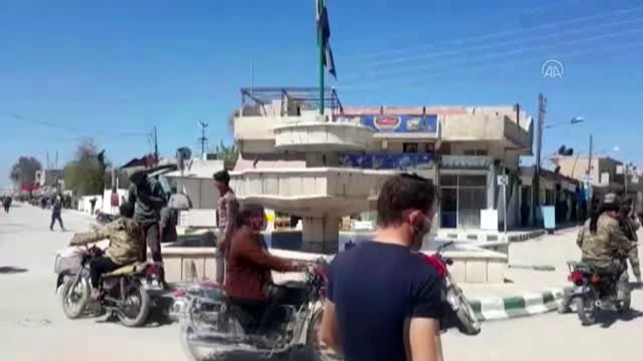 Tel Abyad'da 18 yaş altı ve 60 yaş üstü kişilere sokağa çıkma yasağı - ŞANLIURFA