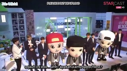 Exo subtitle indonesia [ Exo Cast On Air ] Part 1