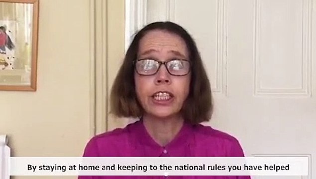 Dr Liz Robin thanks residents for sticking to COVID-19 distancing regulations over Easter