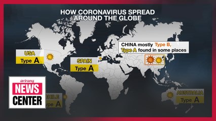 Download Video: Coronavirus mutated into three distinct strains as it spread globally