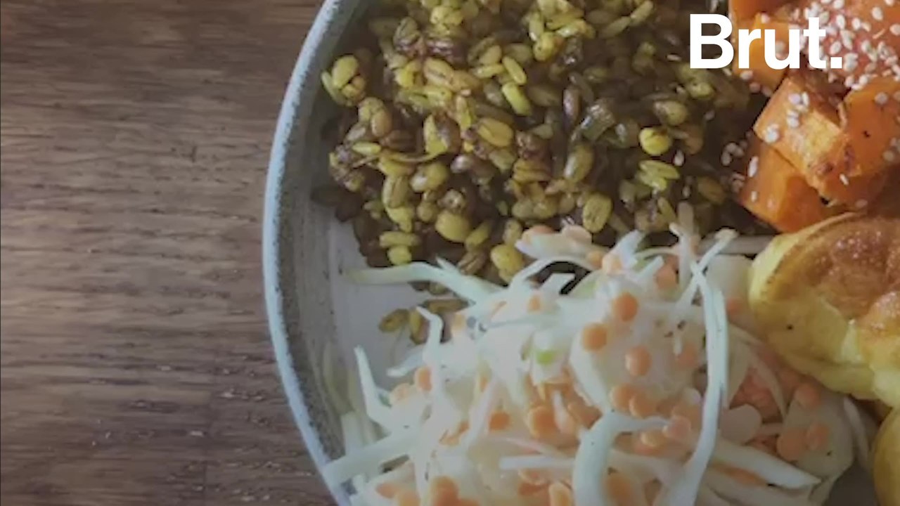 Veggie bowl recipe, a lockdown special