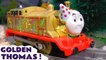 Thomas and Friends Golden Thomas with Paw Patrol Marvel Avengers Hulk and Disney Cars McQueen with Funny Funlings in this Family Friendly Full Episode from a Family Channel Toy Trains 4u