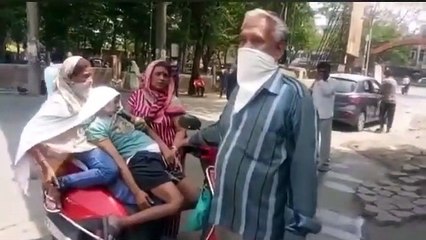 बेबसी की तस्वीर, एंबुलेंस के लिए भटके परिजन, एक्टिवा से पहुंचे अस्पताल तक चली गई मरीज की जान