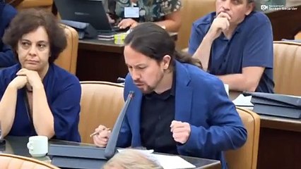 El descaro, el cinismo y la chulería de Pablo Iglesias en un solo vídeo