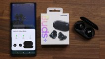 فتح صندوق سماعات سامسونغ اللاسلكية Galaxy Buds Plus