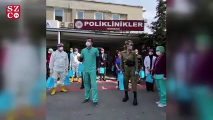 Şeyda Coşkun’dan sağlık çalışanlarına sağlıklı yemek!