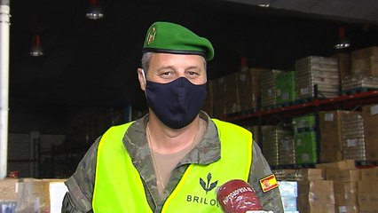 Militares de AALOG21 (Sevilla) emocionados por su trabajo