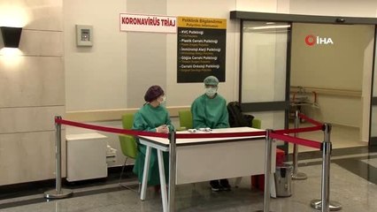 Şehir Hastanesinde korona tedavisi biten 3 hasta daha taburcu oldu