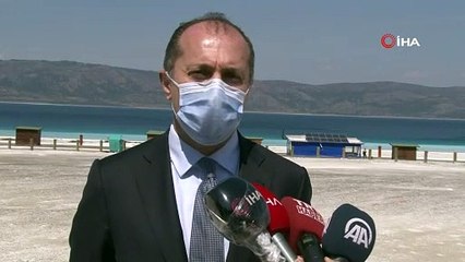 İş makinalarının girmesiyle tartışmalara neden olan Salda Gölü, internet üzerinden 7/24 izlenebilecek