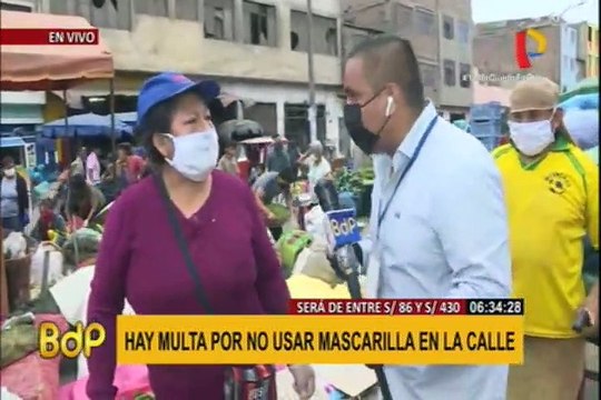Estado de emergencia: ¿saben las personas sobre las multas de S/86 a S/430 para infractores?