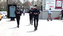 Kızılay Meydanı'nda sıkı koronavirüs önlemi