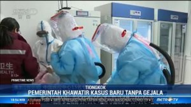 Tiongkok Hadapi Kasus Baru Positif Covid-19 Tanpa Gejala