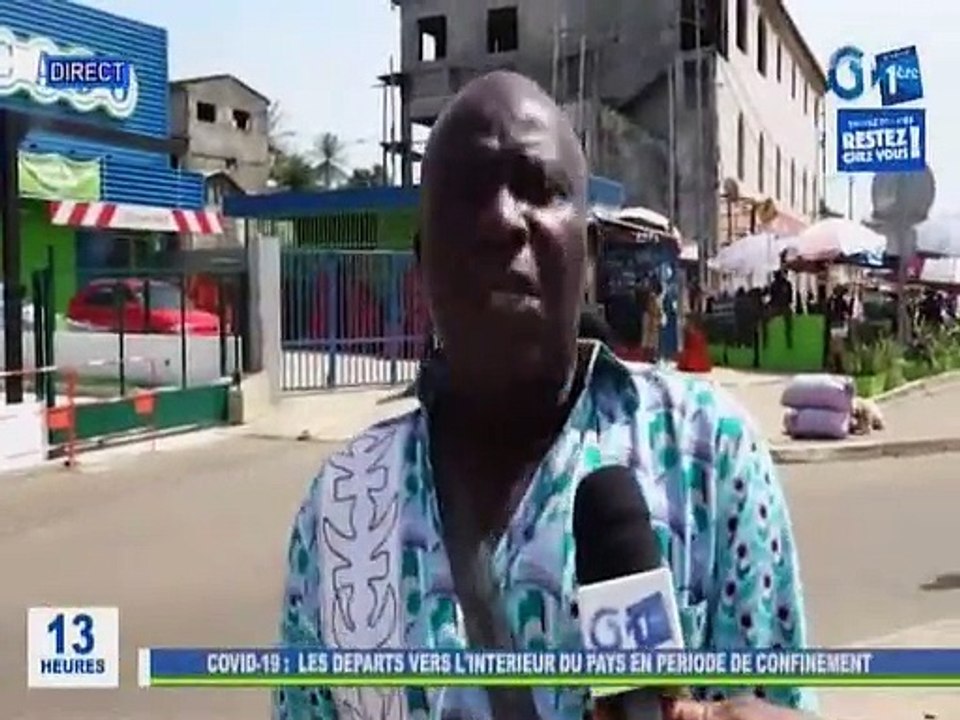 RTG / Covid 19 - Les départs vers l’intérieur du pays alors que le gouvernement vient de décider du confinement du grand Libreville