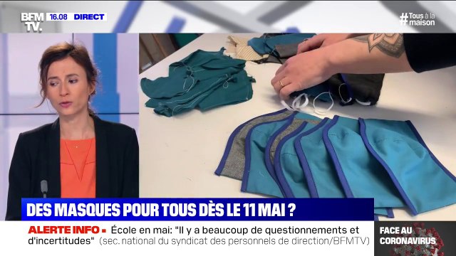 Coronavirus: qu'est-ce qu'un masque grand public dont a parlé Emmanuel Macron lors de son allocution?