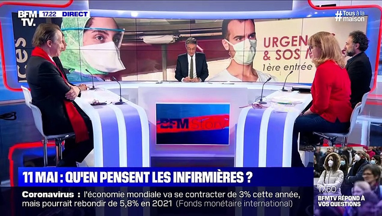 Story 2 : Que pensent les infirmières du confinement jusqu'au 11 mai ? - 14/04