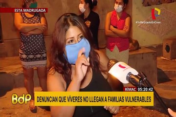 Download Video: Rímac: vecinos denuncian irregularidades en entrega de canasta de víveres