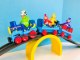 TELETUBBIES Playmobil Night Train Delivers Food and Toys Video for Kids