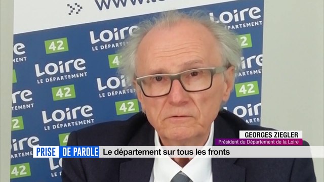 Prise de parole du 14 avril 2020 - Georges Ziegler, Président du Département de la Loire.