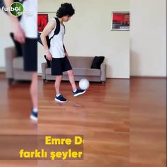 Emre Demir farklı şeyler deniyor..