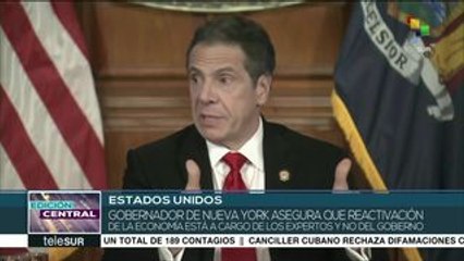 Gobernadores rechazan plan de Trump de reactivar economía el 1 de mayo