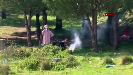 İstanbul'da bugün: Piknik yapıp, balık tuttular