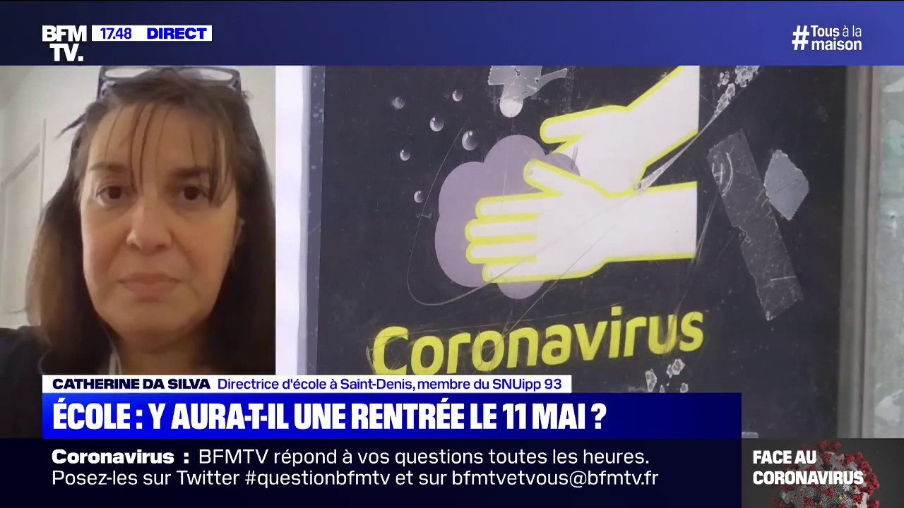 Coronavirus: "Moi j'ai des parents d'élèves qui sont morts, donc on peut pas dire on va faire un pari sur la santé", raconte cette directrice d'école