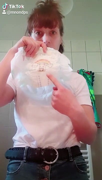 DIY Face Mask Using a Diaper