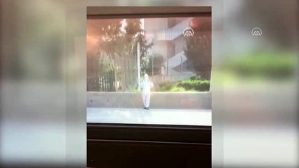 Yurtta karantina süreleri bitenlerden şarkılı teşekkür