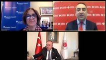 Çavuşoğlu, video konferans yöntemiyle Atlantik Konseyi toplantısına katıldı (4)