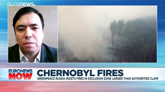 Forest fires near Chernobyl nuclear plant under control, Ukraine authorities say