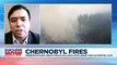 Forest fires near Chernobyl nuclear plant under control, Ukraine authorities say