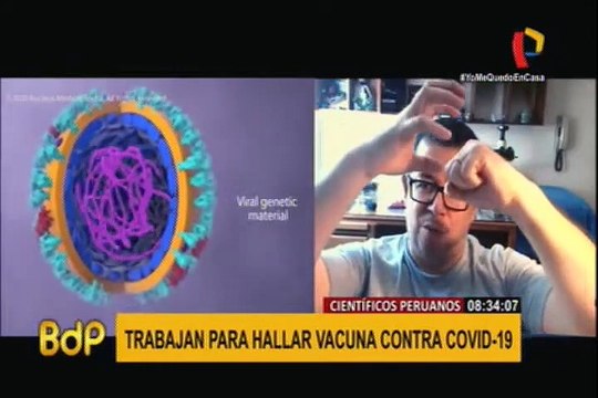Científicos peruanos se unen a lucha para hallar vacuna contra el coronavirus