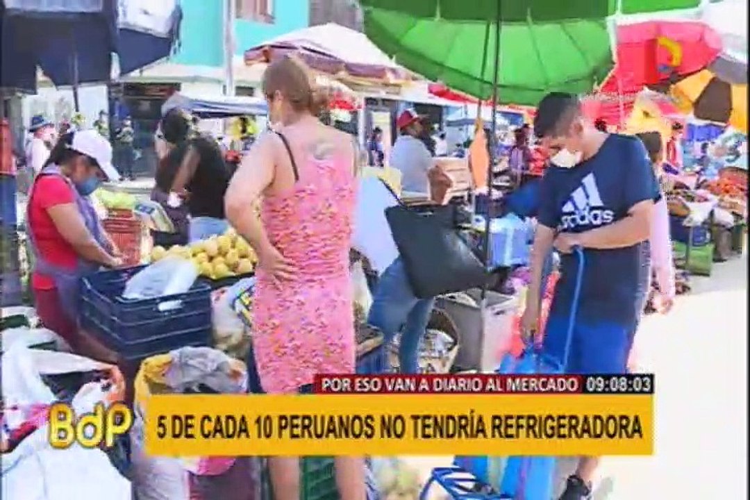 Ipsos: 5 de cada 10 peruanos no tendría refrigeradora en casa