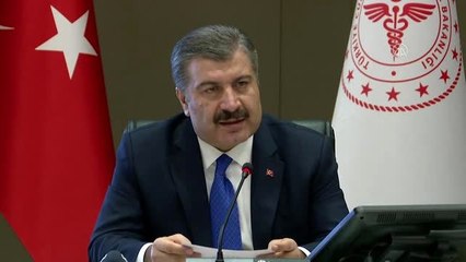Koca: "Türkiye'de 4. haftada vaka artış hızı düşüşe geçti"