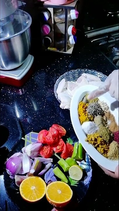 فراخ مشويه وتتبيله توحفه اتحداكي هتعمليها دايما ❤️