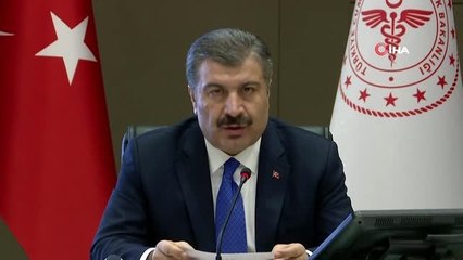 Sağlık Bakanı Koca: "Şu ana kadar aldığımız bazı sonuçlar Türkiye'nin salgını en az kayıpla...