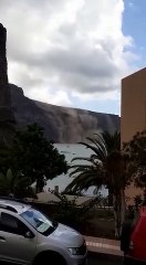 Desprendimientos en Valle Gran Rey