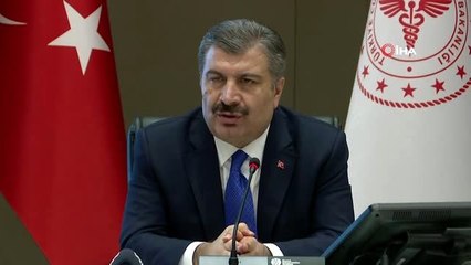 Sağlık Bakanı Fahrettin Koca: "Artış hızının artık azaldığını biliyoruz."