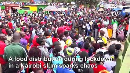 Starve or get sick: Nairobi food stampede shows up Africa's lockdown dilemma