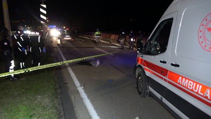 Düzce’de otomobil motosiklete çarptı 2 ölü