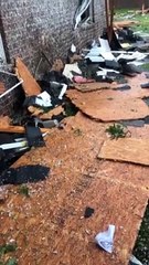 Aftermath of Massive Storm in Monroe Louisiana