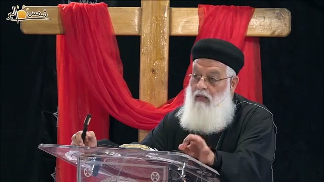 ليلة اثنين البصخة  -  رؤية جديدة  - القس اغسطينوس موريس