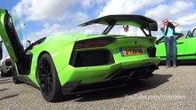 The BEST LAMBORGHINI AVENTADOR Engine SOUNDS Ever HD
