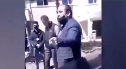 AKP'li başkan vatandaşa bıçak çekti